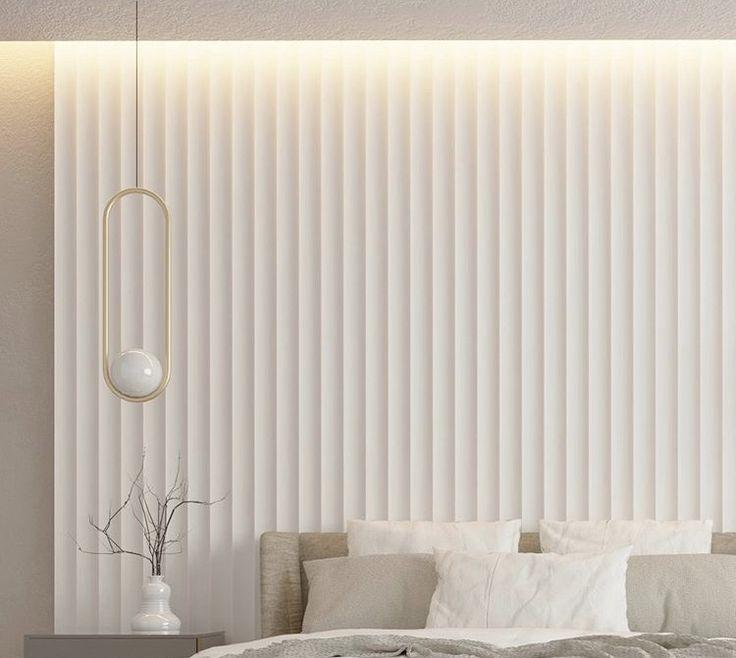 Стеновая панель HI WOOD белая. LV124 NP HI WOOD 120,0мм х 12,0мм х 2,7м.