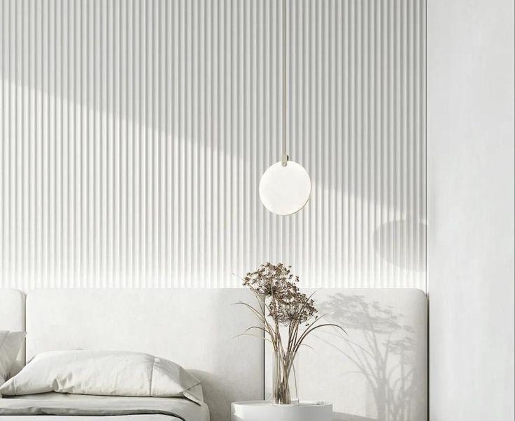 Стеновая панель HI WOOD белая. LV136 NP HI WOOD 120,0мм х 12,0мм х 2,7м.