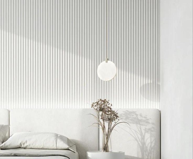 Стеновая панель HI WOOD белая. LV124 NP HI WOOD 120,0мм х 12,0мм х 2,7м.