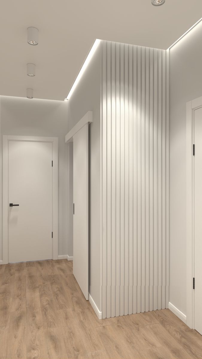 Стеновая панель HI WOOD белая. LV136 NP HI WOOD 120,0мм х 12,0мм х 2,7м.