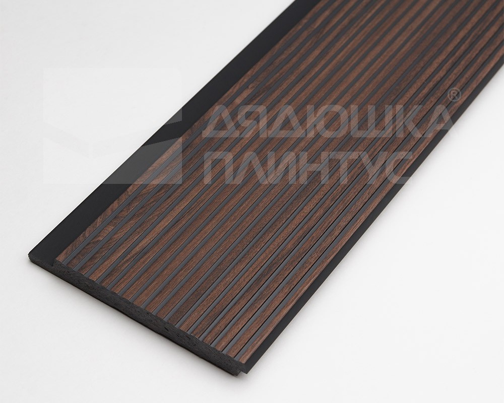 Стеновая панель HI WOOD коричневая. LV127L BR395K HI WOOD 120,0мм х 12,0мм х 2,7м.