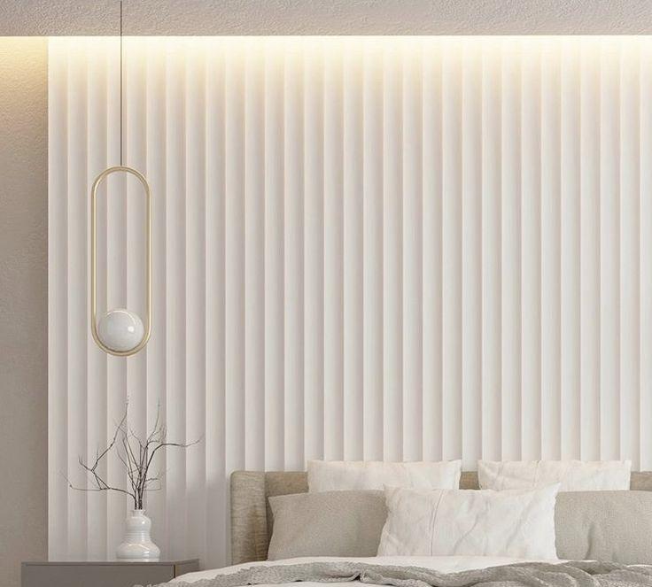 Стеновая панель HI WOOD белая. LV124L NP HI WOOD 120,0мм х 12,0мм х 2,7м.