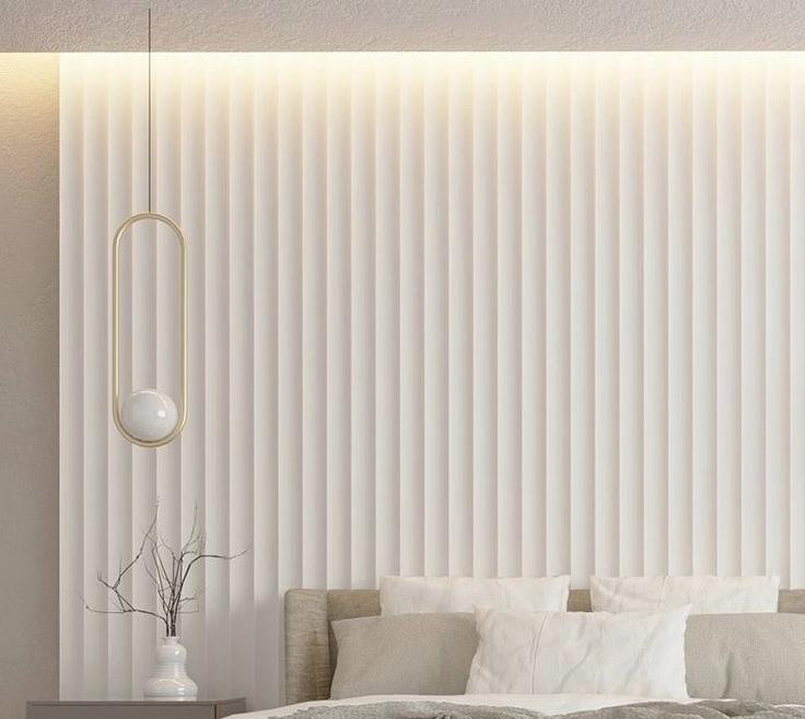 Стеновая панель HI WOOD белая. LV135 NP HI WOOD 120,0мм х 12,0мм х 2,7м.