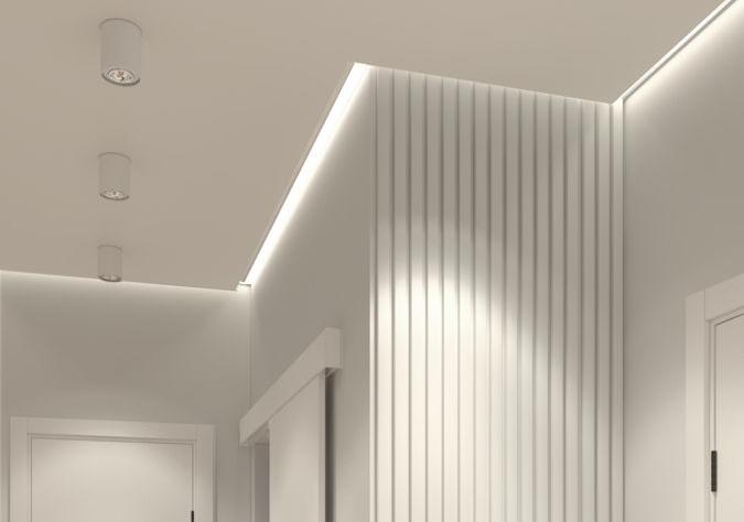 Стеновая панель HI WOOD белая. LV125 NP HI WOOD 120,0мм х 12,0мм х 2,7м.