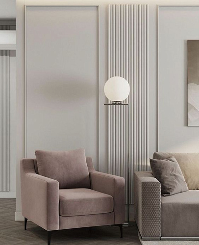 Стеновая панель HI WOOD белая. LV125 NP HI WOOD 120,0мм х 12,0мм х 2,7м. Окраска включена в стоимость