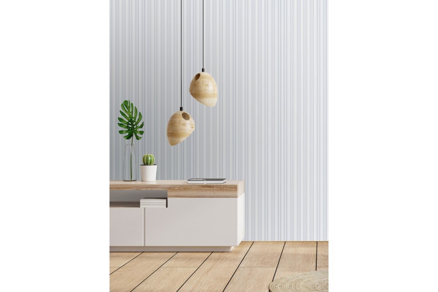 Стеновая панель HI WOOD белая. LV122 NP HI WOOD 120,0мм х 12,0мм х 2,7м.