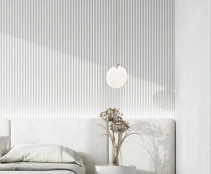 Стеновая панель HI WOOD белая. LV137 NP HI WOOD 120,0мм х 12,0мм х 2,7м.