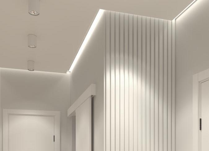 Стеновая панель HI WOOD белая. LV124L NP HI WOOD 120,0мм х 12,0мм х 2,7м.