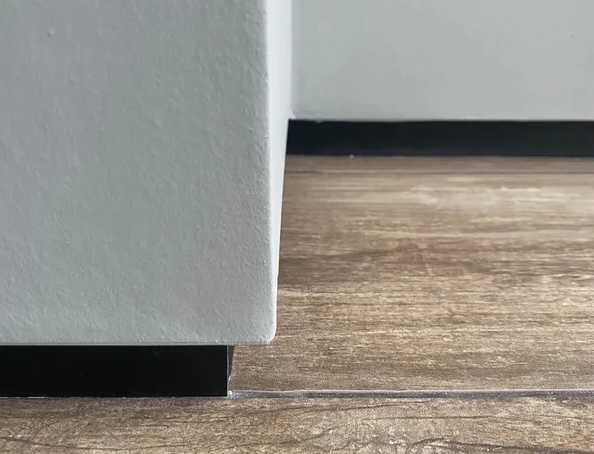 Алюминиевый теневой профиль Волшебная палочка Серебро