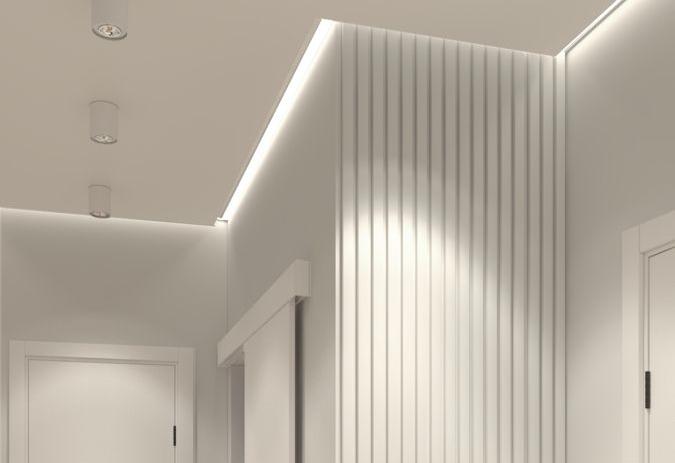 Стеновая панель HI WOOD белая. LV121 NP HI WOOD 120,0мм х 12,0мм х 2,7м.